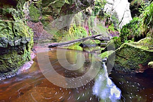 Scenic Gorge Landscape of West Central Scotland