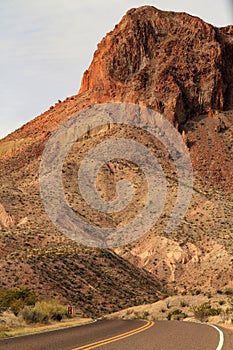 Scenic Highway in Big Bend National Park