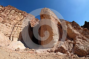 Scenic hike in Eilat Mountains.