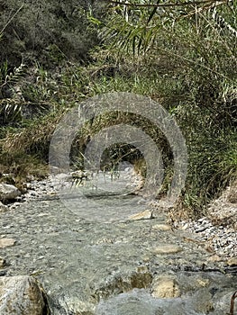 Rio Chillar, water hiking trail in Nerja, Spain photo