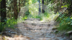 A scenic hiking trail offering an opportunity to enjoy nature and get some exercise while engaging in introspection