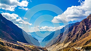 Scenic Himalayas in Kedarnath Valley, Uttarakhand, India