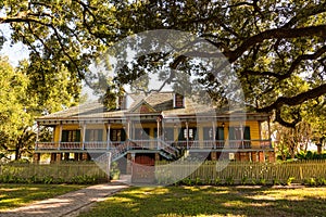 Scenic historic Laura Plantation in Louisiana