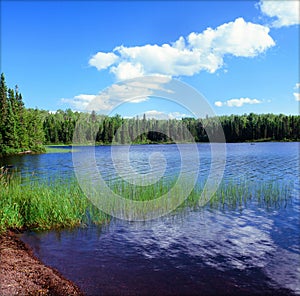 Scenic Homer Lake - Northeast Minnesota