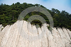 Scenic Huashan Mountain Xian, China