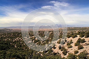 Scenic Landscape along the High Road to Taos