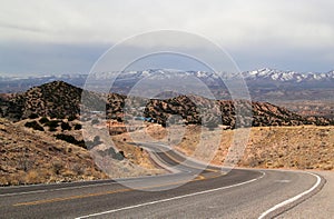 Scenic Landscape along the High Road to Taos