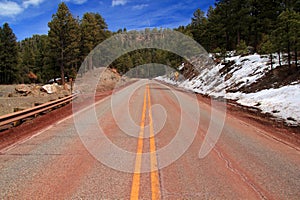 Scenic Landscape along the High Road to Taos