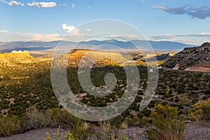 Scenic Landscape. Anderson Overlook and Sangre de Cristo