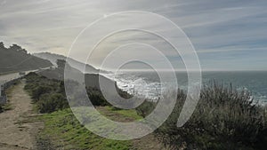 Scenic landscape Big Sur California pacific ocean coast highway 1