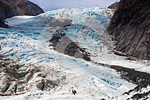 Scenic landscape at Franz Josef Glacier