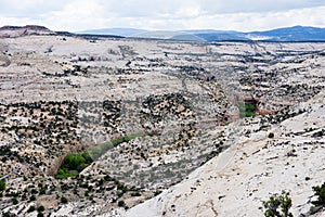 Scenic landscape of the Grand Staircase-Escalante National Monument - Utah, USA