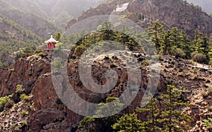 Scenic landscape in Helan mountains, Ningxia province, China