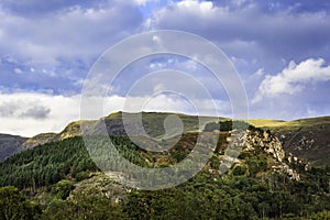 Scenic landscape of Lake District,Cumbria, North West England