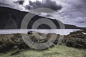 Scenic landscape of Lake District,Cumbria,Uk.