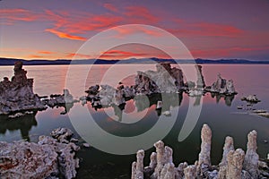 Scenic landscape in Mono Lake, California, USA