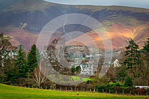 Scenic landscape photo taken in Lake District, England