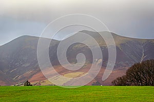 Scenic landscape photo taken in Lake District, England