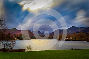 Scenic landscape photo taken in Lake District, England