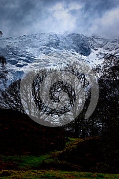 Scenic landscape photo taken in Lake District, England