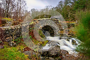 Scenic landscape photo taken in Lake District, England