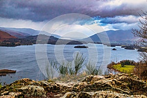 Scenic landscape photo taken in Lake District, England