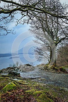 Scenic landscape photo taken in Lake District, England