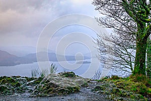 Scenic landscape photo taken in Lake District, England