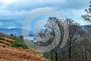 Scenic landscape photo taken in Lake District, England