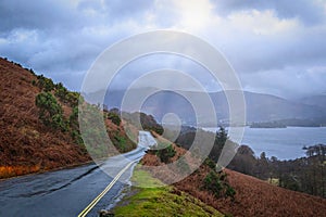 Scenic landscape photo taken in Lake District, England