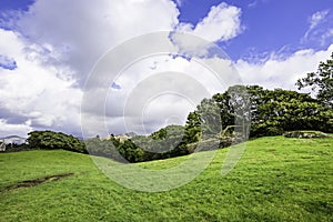 Scenic landscape of rural british countryside in Lake District,Cumbria,Uk