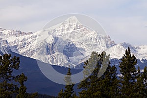 Scenic landscapes in Jasper National Park, Alberta, Canada