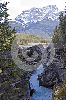 Scenic landscapes in Jasper National Park, Alberta, Canada