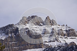 Scenic landscapes in Jasper National Park, Alberta, Canada