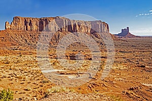 Scenic landscapes in Monument Valley National Park.