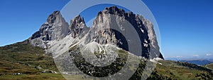 Scenic Langkofel Group in Val Gardena