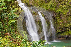 Scenic Maui Waterfall Landscape