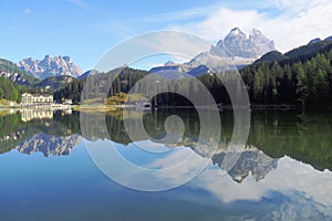 Escénico montana en sur Tirol 