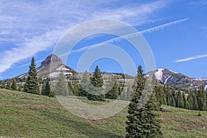 Scenic Mountain Landscape in Summer