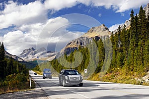 Scenic Mountain Road, Icefield Parkway, Canadian Rockies