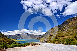 Scenic Mountain Road New Zealand