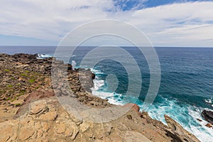 Scenic Nakalele Blowhole on the Maui Coast