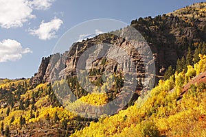 Scenic near Telluride, Uncompahgre National Forest, Colorado