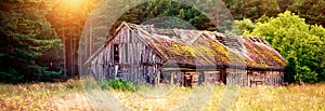 Scenic old barn