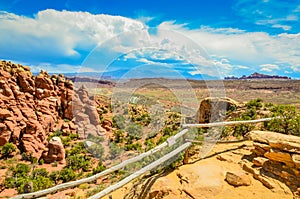 Scenic Overlook - Arches National Park - Moab, Utah