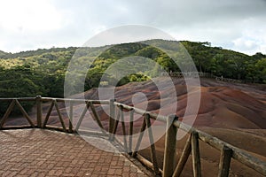 Scenic overlook, Mauritius