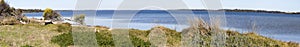 Scenic Panorama from the walkpath along the Leschenault Estuary Bunbury Western Australia .