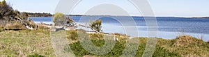 Scenic Panorama from the walkpath along the Leschenault Estuary Bunbury Western Australia .