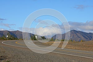 Scenic Park's Highway in Alaska