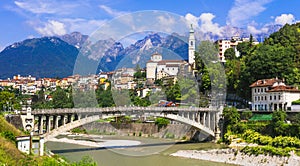 Scenic places and towns of northern Italy - Belluno